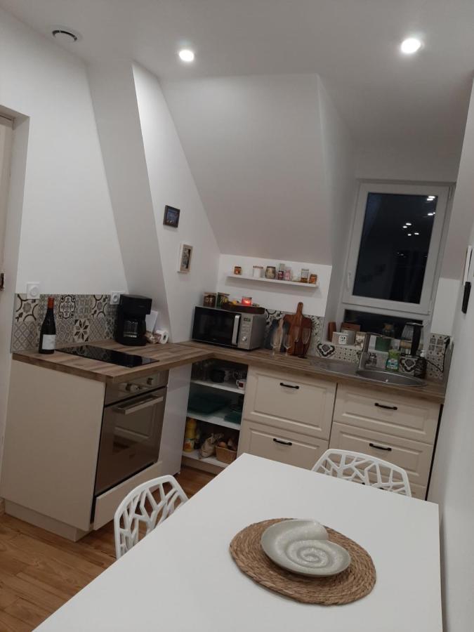 La Parenthese Bois De Cise Apartment Ault Bagian luar foto